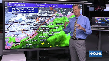 Texas cold front: Live look at dropping temperatures