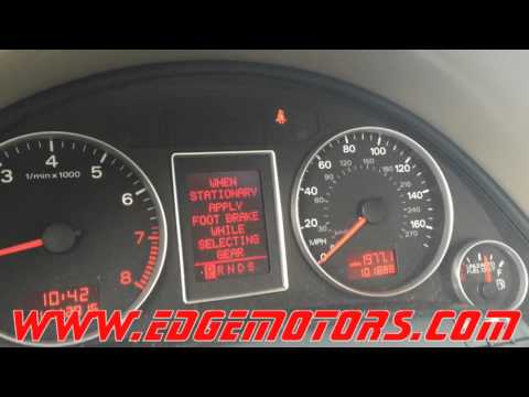 Audi A4 motorkontrolmodul ecu udskiftning og programmering af Edge Motors