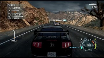 NFS the Run Multiplayer gameplay The Mustang Boss 302