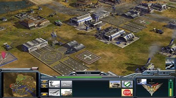Command & Conquer Shockwave Mod: Air Force & Special Weapons Generals vs Toxin & Infantry Generals