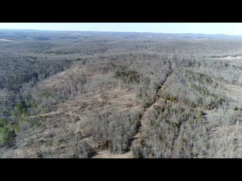 Owner Financing 6.371 acres Ozarks - Drone Video - Small Waterfall - ID#BH27