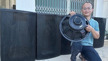 4 người khiêng...! Sub Hơi 50 RCF Đít Gù hàng xịn Italya giành bác nào thích cảm giác mạnh