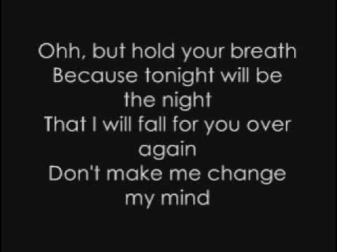 Fall For You Lyrics [ Secondhand Serenade]