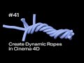 Cinema 4d quick tip 41  create dynamic ropes project file on patreon