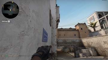 [DUST2] A LONG POPFLASH FROM CT