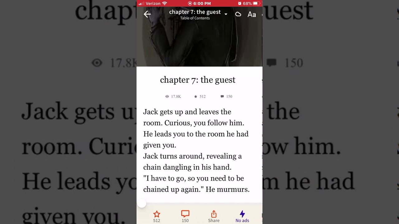 Eyeless jack x listener chapter 7-8