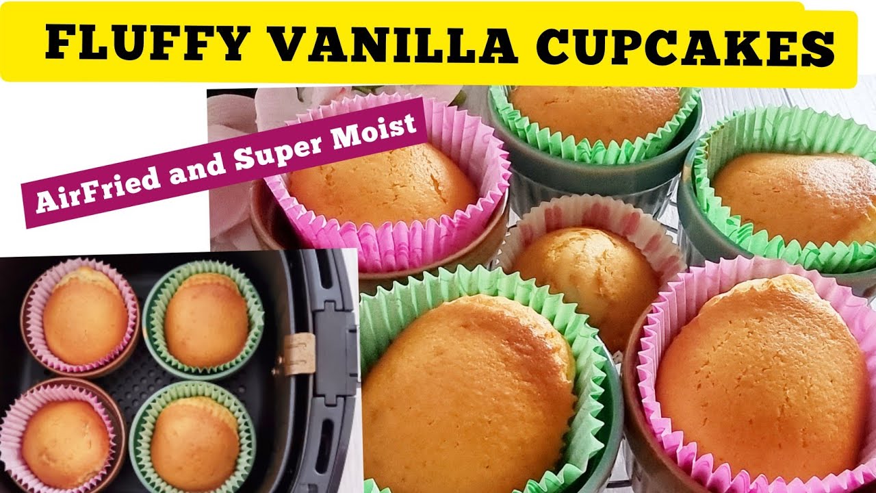 Air Fryer Cupcakes are the Best Way to Bake in the Air Fryer!