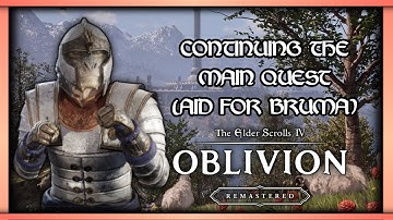 Continuing The Main Quest (Allies for Bruma) | The Elder Scrolls IV: Oblivion (Part 18)