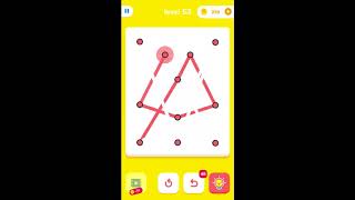 One Line - One Touch Drawing: Level 51 to 55 Walkthrough screenshot 2