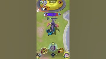 Garchomp Does Everything. | Pokemon Unite #shorts