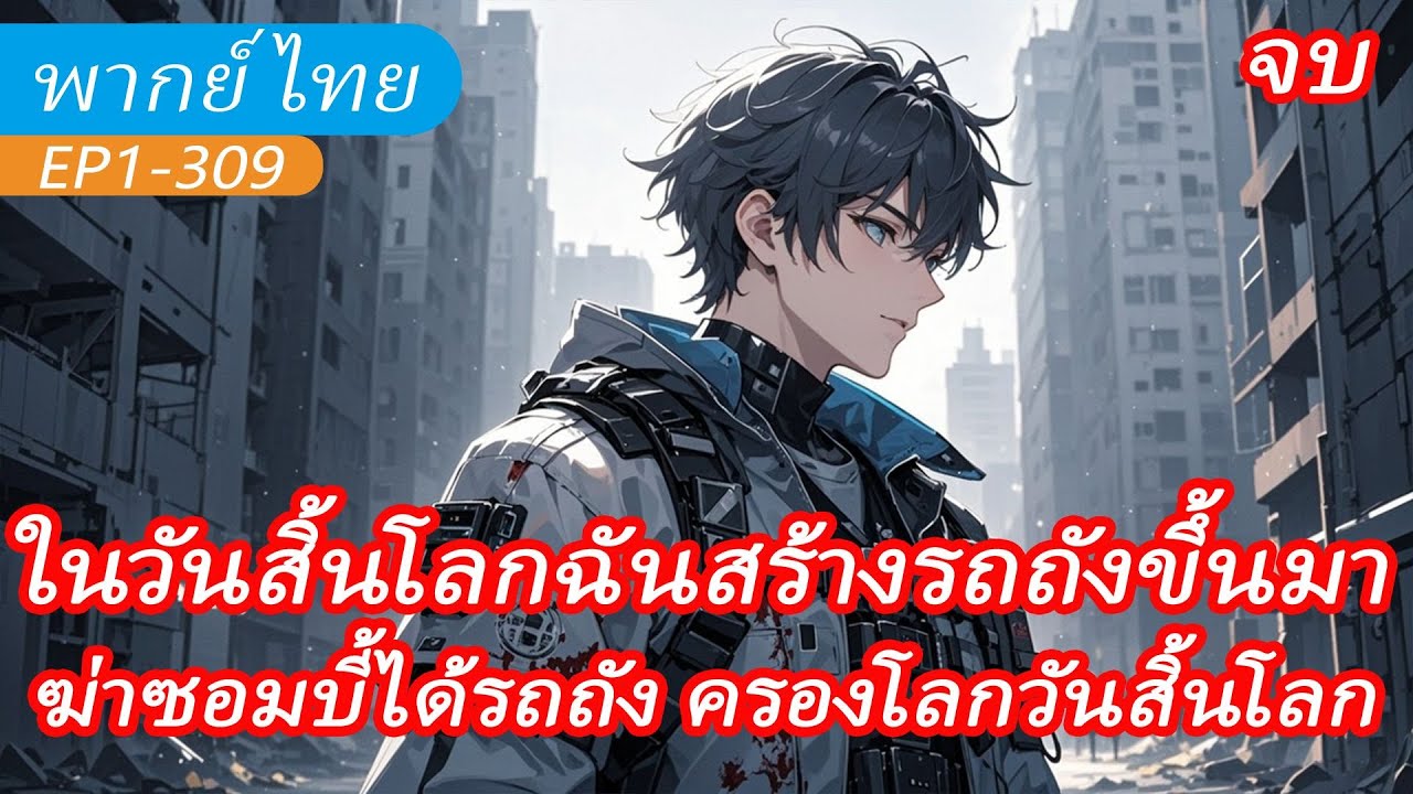 จบ《ในวันสิ้นโลกฉันสร้างรถถังขึ้นมา》ระบบอาวุธพิฆาต ฆ่าซอมบี้ได้รถถัง ครองโลกวันสิ้นโลก