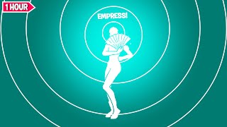 Fortnite EMPRESS FAN DANCE Dance 1 Hour Version (Chapter 4 Season 2 NEW Emote)