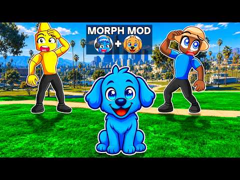 Using MORPH MOD To Cheat in Hide and Seek! (GTA 5)
