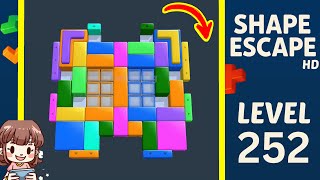 Famous Shape Escape Level 252 Solution Walkthrough Net Worth