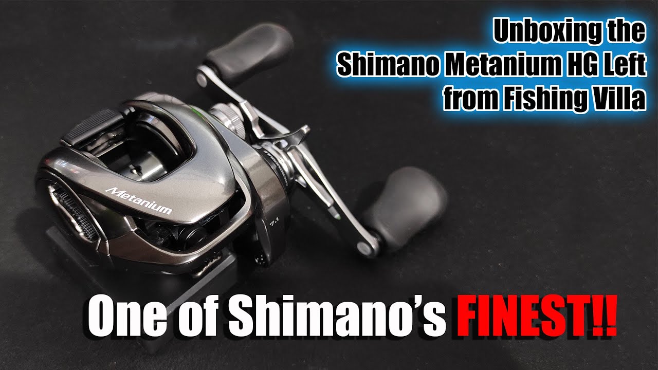 Unboxing the Shimano Metanium HG Left I Pinoy Baitcasting Reel