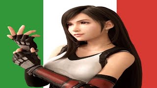 Tifa Lockhart with Italian Anthem