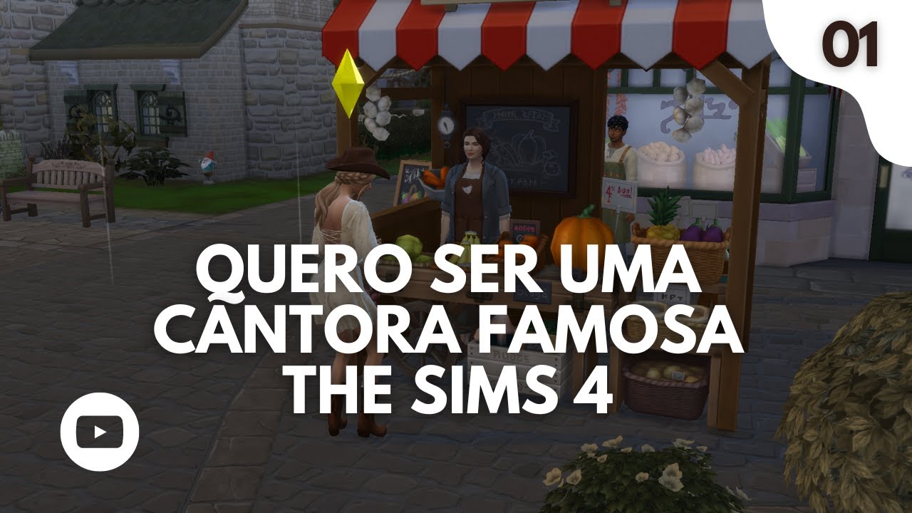 QUERO SER UMA CANTORA FAMOSA | ep 01  the sims 4