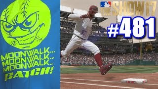 SOMEONE GAVE ME A MOONWALK SHIRT! | MLB The Show 17 | Road to the Show #481