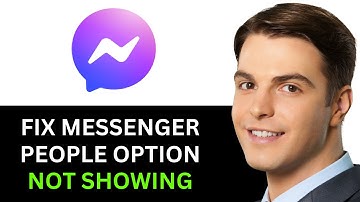 HOW TO FIX MESSENGER PEOPLE OPTION NOT SHOWING 2025! (FULL GUIDE)