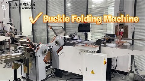 Buckle Folding MAchine-combination fold machine-pharmaceutical folder machine