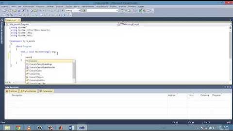 Hola Mundo C# Matlab JAVA