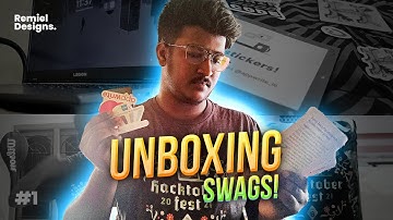 Hacktoberfest 2021 Swags Unboxing