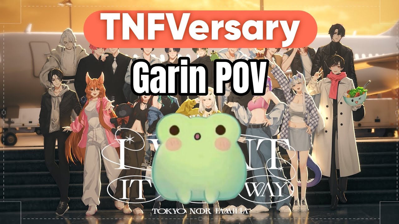 [BTS] Yang lain serius, Garin malah bawa Referensi absurd 😭  #TNF #youtubevideo #vtuber #TNFVersary