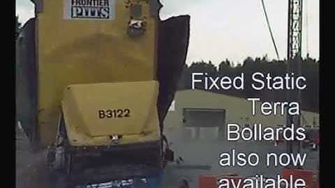 PAS 68 tested Frontier Pitts HVM Rising Terra Bollard