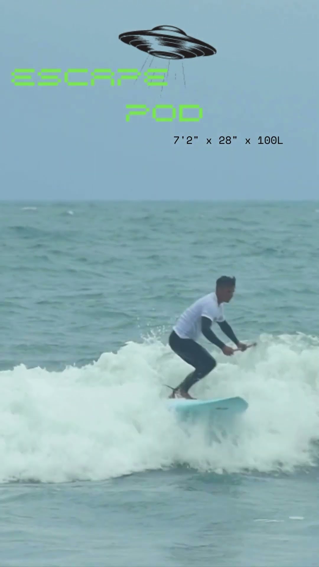 【SUP】INFINITY ESCAPE POD 7‘2×28 100L Infinity Escape Pod – SoBe Surf Cocoa Beach