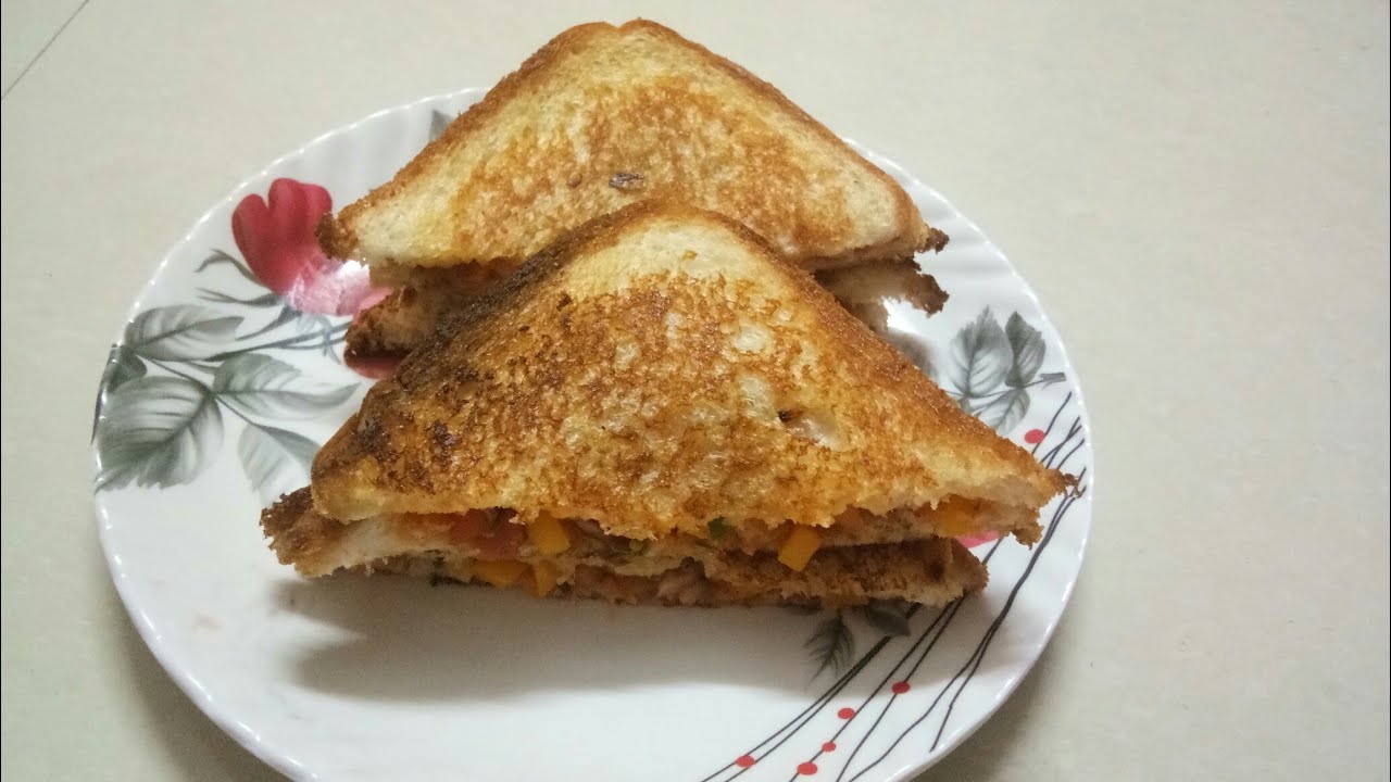 Bread sandwich /Easy recipe /10 minutes recipe / YouTube