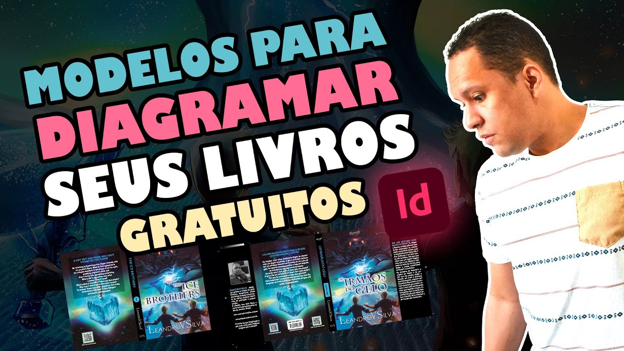Modelos para diagramação de livros no InDesign | GRATUITOS - YouTube