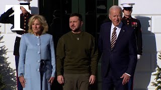Biden welcomes Zelensky to the White House Biden welcomes Zelensky to the White House