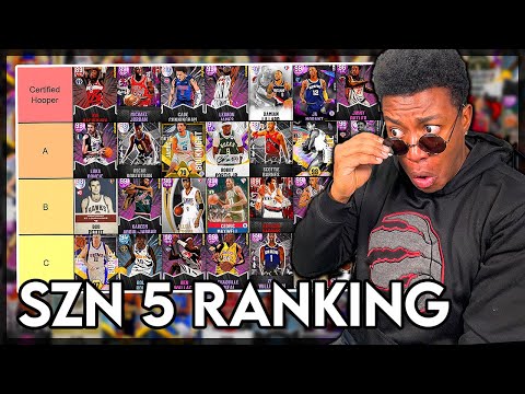 RANKING EVERY CARD FROM SEASON 5 IN NBA 2k22 MyTEAM