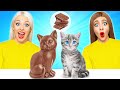 チョコレートの食べ物 vs 本物の食べ物のチャレンジ #2 | 楽しいいたずら! Multi DO Fun の味覚テスト