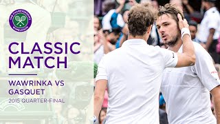 Stan Wawrinka vs Richard Gasquet | 2015 Quarter-final Replayed