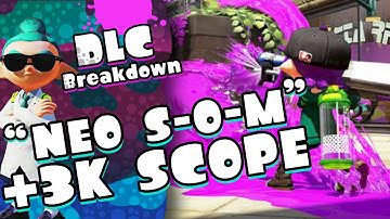 Neo Splash-o-matic and E-Liter 3K Scope Breakdown and Overview Splatoon Nintendome