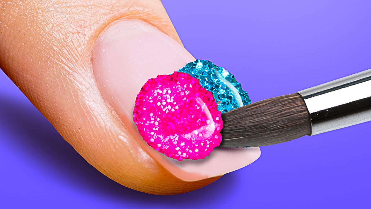 24 SPARKLING NAIL ART IDEAS YOU CAN EASILY MAKE AT HOME