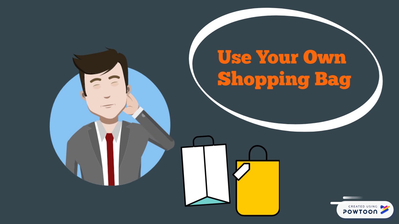 USE YOUR OWN SHOPPING BAG YouTube