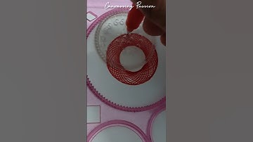 Basic spirograph tutorial #shorts #spirograph #art #lineart #2025