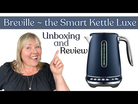 Breville Damson Blue Smart Kettle Luxe