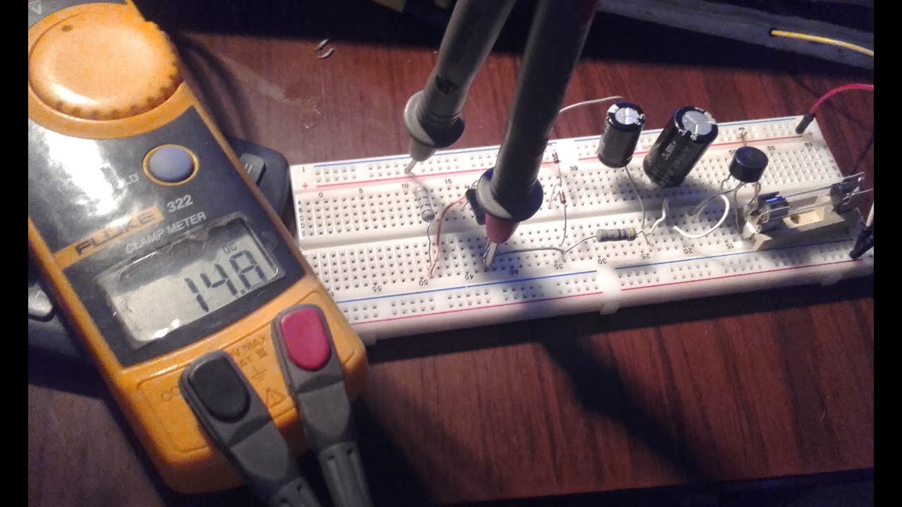 Fuente regulada con diodo zener y una carga RL - YouTube