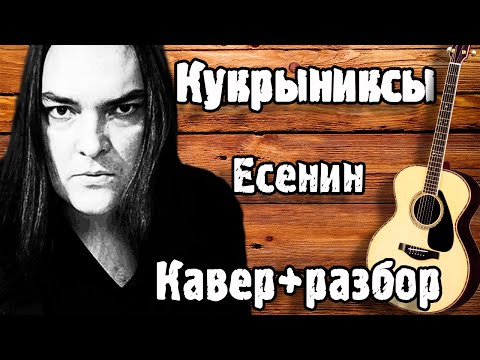 КУКРЫНИКСЫ - ЕСЕНИН | Кавер + Разбор На Гитаре  | Как Играть Есенин Кукрыниксы