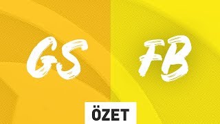 Galatasaray Espor ( GS ) vs 1907 Fenerbahçe ( FB ) 3. Maç Özeti | 2019 VFŞL Yaz Mevsimi Çeyrek Final