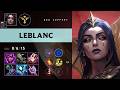 LeBlanc Support vs Lulu - EUW Master Patch 26.12