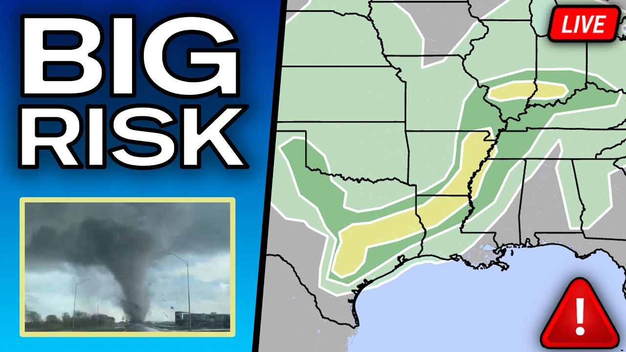🔴 BREAKING Severe Weather Outbreak Coverage With Live Cameras - YouTube