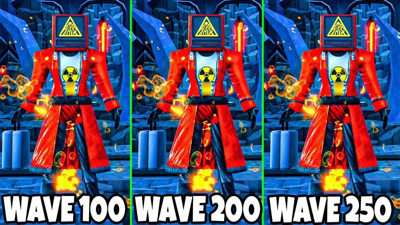 NUKE TITAN TV MAN Goes CRAZY in Endless Mode!! (Toilet Tower
