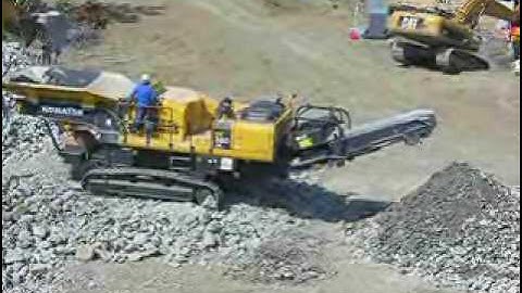 Garapagos concrete block recycle machine