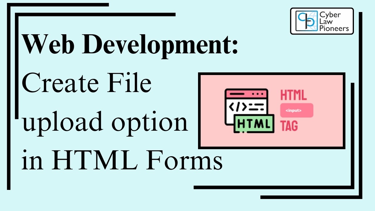 Web Development: Create File upload option in HTML Forms - YouTube