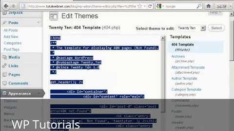 Video 31  How to Customize Your 404 Error Page