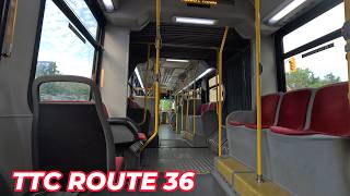 TTC 36 Bus Ride Finch West to Finch East Station